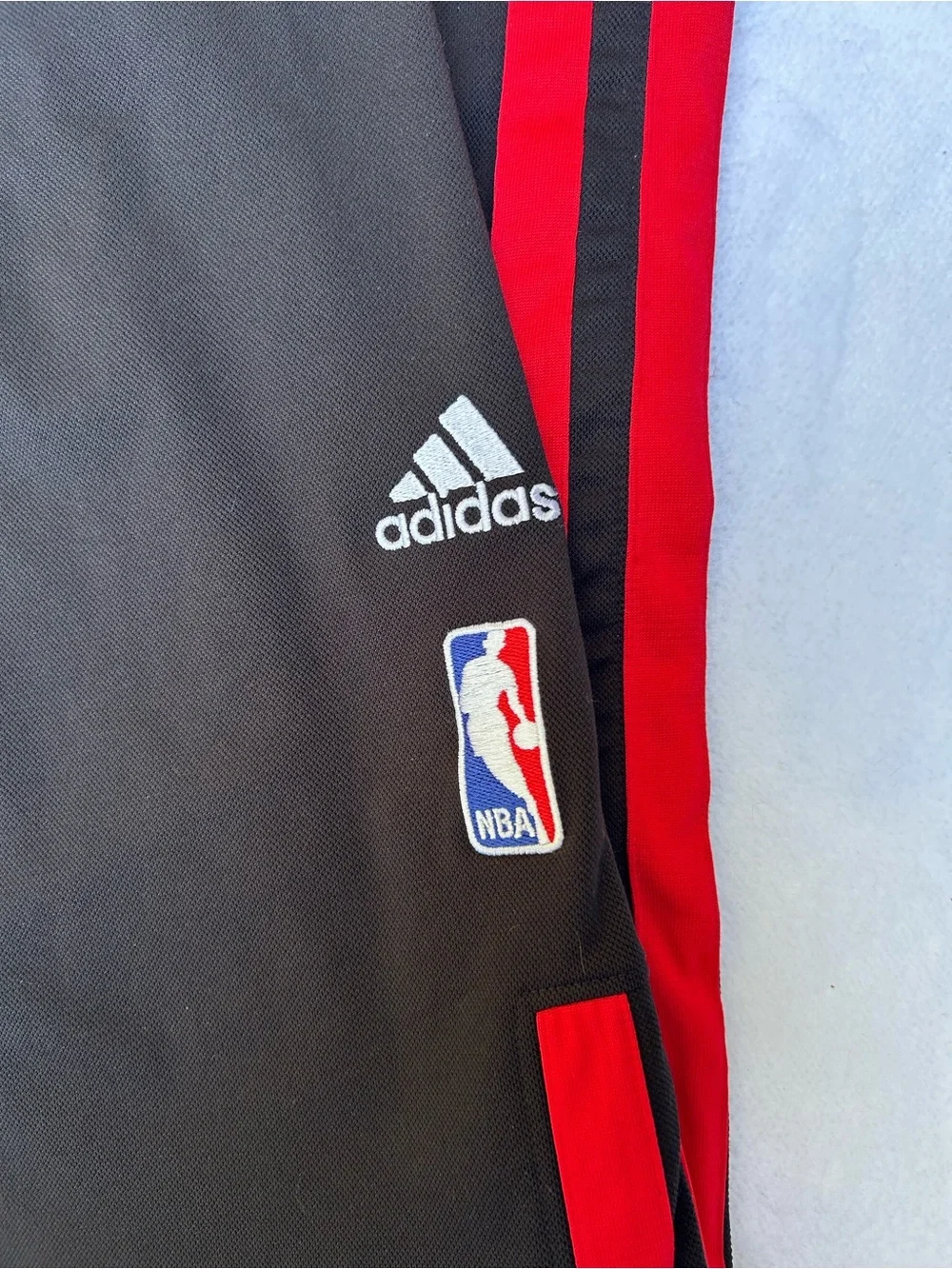 Adidas NBA Authentics Chicago Bulls Tearaway Warm Up Pants XL +2 Length